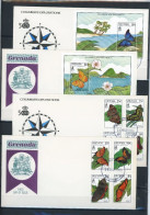 Grenada 2088-2095, Block 240-241 Schmetterling Ersttagesbrief/FDC #JW644 - Grenade (1974-...)