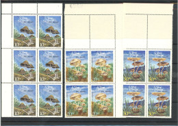 Sao Tomé Principe Zehnerbogen 937-939 Postfrisch Pilze #JQ949 - Sao Tome Et Principe