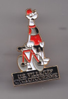 Pin's Cyclisme Vélo US Villejuif Cyclotourisme Réf 8042 - Cyclisme