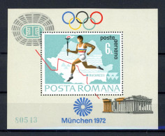 Rumänien Block 93 Postfrisch Olympia München 1972 #JS086 - Sonstige & Ohne Zuordnung