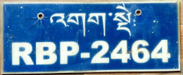 Royal BHUTAN Police - Placas De Matriculación