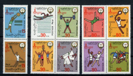Kuwait Paar & 2 4er Blocks 862-871 Postfrisch Olympia 1980 Moskau #JR908 - Koweït