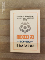 1970	Bulgaria	Football 4 - Unused Stamps