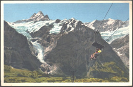 Switzerland Postcard With Stamps 1953 - Autres & Non Classés