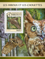 ( 250 26) - 2017- DJIBOUTI - OWLS                1V  MNH** - Búhos, Lechuza