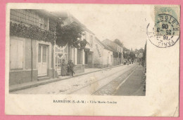 A206  CPA  BARBIZON (S. & Marne)   Villa  Marie-Louise  - BOULANGERIE  -1906   +++++ - Barbizon