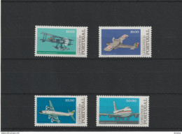 PORTUGAL 1982 AVIONS Yvert 1556-1559, Michel 1577-1580 NEUF** MNH Cote Yv 8 Euros - Nuovi