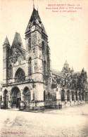 GRAND ANDELY, EURE, CATHEDRAL, ARCHITECTURE, TOWER WITH CLOCK, FRANCE, POSTCARD - Autres & Non Classés
