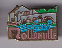 Pin's CDF Rollainville Comité Des Fêtes  Réf 8589 - Cities