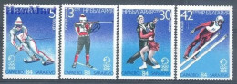 Bulgaria 1984 Mi 3247-3250 MNH  (ZE2 BUL3247-3250) - Skisport