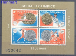 Romania 1988 Mi Block 250 MNH  (ZE4 RMNbl250) - Other & Unclassified