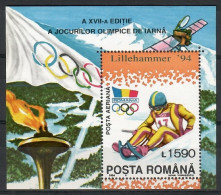 Romania 1994 Mi Block 288 MNH  (ZE4 RMNbl288) - Inverno