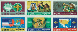 38857 MNH DUBAI 1967 12 JAMBOREE MUNDIAL EN IDAHO - Dubai