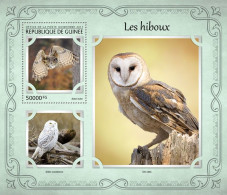 ( 250 31) - 2017- GUINEA - OWLS                1V  MNH** - Hiboux & Chouettes