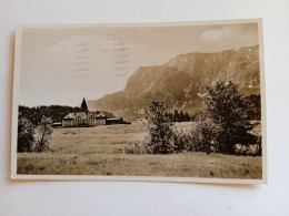 D202722   AK- CPA-  Schloß Elmau Gegen Wettersteinwand  -Mittenwald  - Ca 1933  FOTO-AK - Mittenwald