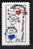 200891643 1984 SCOTT 2104 (XX) POSTFRIS MINT NEVER HINGED  - FAMILY UNITY - STICK FIGURES - Neufs