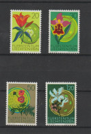 Liechtenstein 1970 European Conservation Year Flowers MNH ** - Europäischer Gedanke
