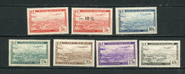 ALGERIE (RF) - POSTE AERIENNE -   N° Yt 1/6 ** SANS LE 4A - Posta Aerea