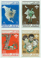 38518 MNH MAHRA 1967 12 JAMBOREE MUNDIAL EN IDAHO - Omán