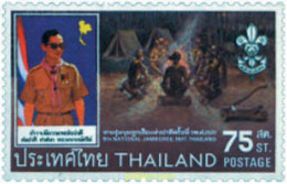 38890 MNH TAILANDIA 1977 9 JAMBOREE NACIONAL - Thailand