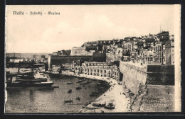 AK Valletta, Marina, Panorama  - Malte