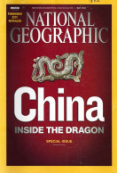 CHINA. "INSIDE THE DRAGON" SPECIAL ISSUE .  National Geographic.  200 Pages - Asiatica