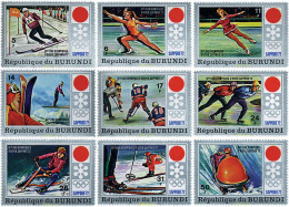 73449 MNH BURUNDI 1972 11 JUEGOS OLIMPICOS DE INVIERNO SAPPORO 1972 - Unused Stamps