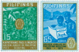 38922 MNH FILIPINAS 1973 50 ANIVERSARIO DEL ESCULTISMO EN FILIPINAS - Philippinen