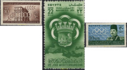 722466 MNH EGIPTO 1951 JUEGOS DEL MEDITERRANEO EN ALEJANDRIA - Otros & Sin Clasificación