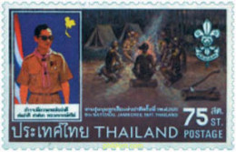 38890 MNH TAILANDIA 1977 9 JAMBOREE NACIONAL - Tailandia