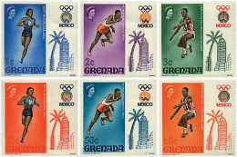 89745 MNH GRANADA 1968 19 JUEGOS OLIMPICOS VERANO MEXICO 1968 - Grenada (...-1974)