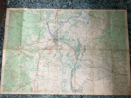 World Maps Old-viet Nam Military 1963 Before 1975-1 Pcs - Topographische Kaarten