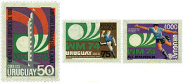 68735 MNH URUGUAY 1974 COPA DEL MUNDO DE FUTBOL. ALEMANIA-74 - Uruguay