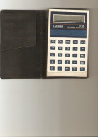 Computer Archaeology Petite Machine à Calculer Canon Electric Calculator LC-34 LCD Display Japan Japon - Other & Unclassified