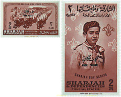 38477 MNH SHARJAH. KHOR FAKKAN 1965 ESCULTISMO - Khor Fakkan