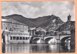 Ppgf/ CPSM Grand Format - ARIEGE - TARASCON SUR ARIEGE - LE PONT SUR L'ARIEGE ET LA TOUR CASTELLA - Autres & Non Classés