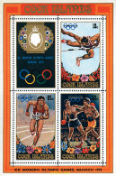 253061 MNH COOK Islas 1972 20 JUEGOS OLIMPICOS VERANO MUNICH 1972 - Cook