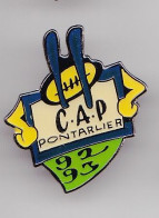 Pin's Rugby CAP Pontarlier 92-93 Réf 8281 - Rugby