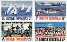 35811 MNH HONDURAS BRITANICA 1973 FESTIVALES - Honduras Británica (...-1970)