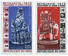 30722 MNH MALI 1973 CAMPEONATO DEL MUNDO DE AJEDREZ EN REYKJAVIK - Mali (1959-...)