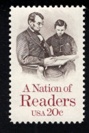 200891364 1984 SCOTT 2106 (XX) POSTFRIS MINT NEVER HINGED  - NATION OF READERS ABRAHAM LINCOLN READING TO SON - Nuovi