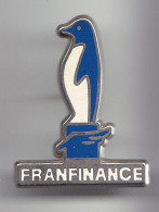 Pin's Franfinance Pingouin Manchot Réf 5886 - Animaux