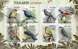 ( 250 38) - 2007- MOZAMBIQUE - BIRDS                8V  MNH** - Pájaros Cantores (Passeri)
