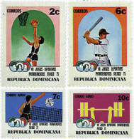 54804 MNH DOMINICANA 1975 7 JUEGOS PANAMERICANOS EN MEXICO - Dominikanische Rep.