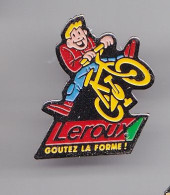 Pin's Leroux Goutez La Forme Vélo Cyclisme Réf 5817 - Wielrennen