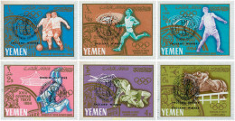 34445 MNH YEMEN. Reino 1967 COPA DEL MUNDO DE FUTBOL. INGLATERRA-66 - Yemen