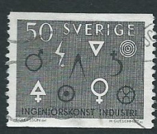 Svezia, Sverige, Suede, Schweden 1963; Industria Ingenieristica 50 öre. Used. - Used Stamps