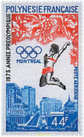 43551 MNH POLINESIA FRANCESA 1975 AÑO PREOLIMPICO - Unused Stamps