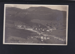 Schweiz AK Lichtensteig Blick Auf D. Bahnhof 1926 - Lichtensteig