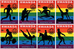 56520 MNH RUANDA 1976 21 JUEGOS OLIMPICOS VERANO MONTREAL 1976 - Neufs